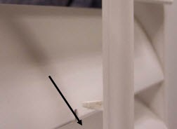 Locate the damaged cufflink connector.jpg